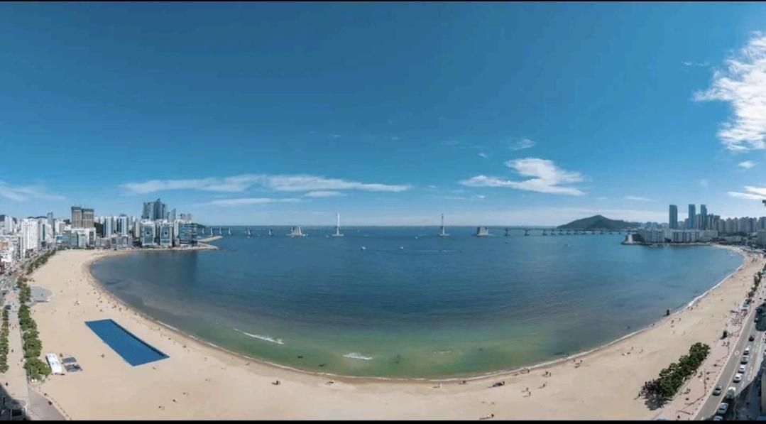 Apartmán Gwangalli Ocean View One Studio Pusan Exteriér fotografie